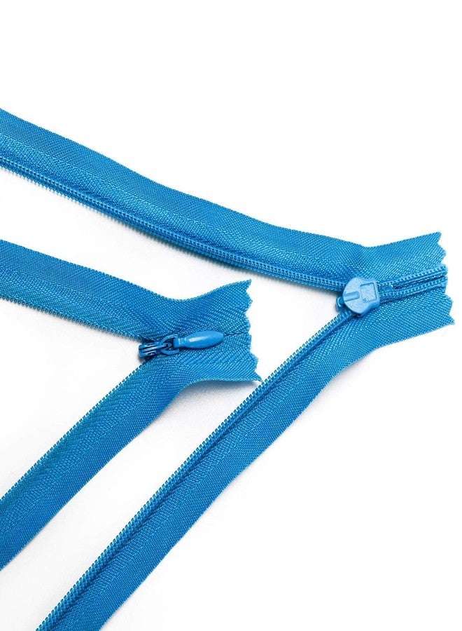 GEMSY مجموعة سحابات نايلون مخفية متعددة الألوان من Gemsy، مقاس 8 بوصات، 25 سحابًا، مثالية للخياطة، والتطريز، وصناعة الملابس والحقائب والمنسوجات المنزلية - إكسسوارات حرفية للخياطين والحرفيين - Image 3